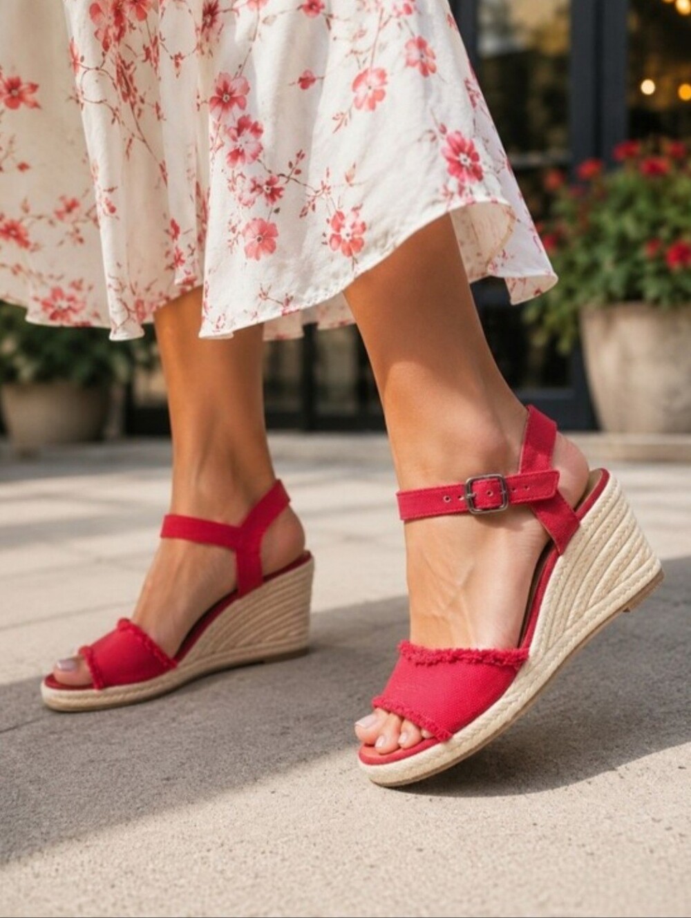 Lucky Brand Mindra Wedge Size 10